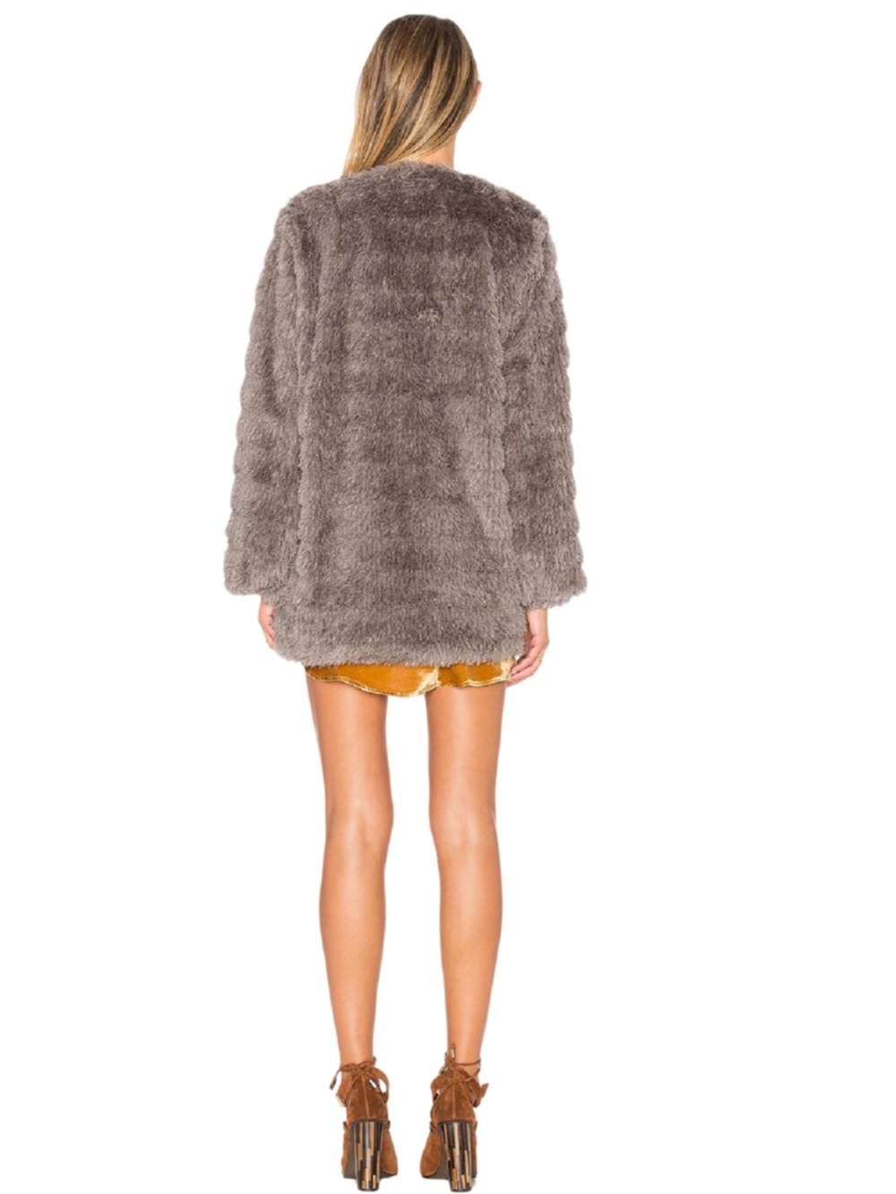 Tularosa Ricci Faux Fur Jacket - Picture 4 of 9